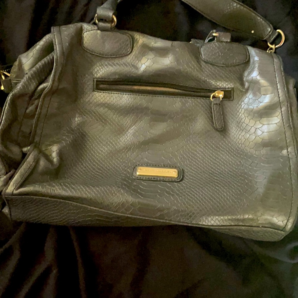Grey Steven madden Pleather should bag